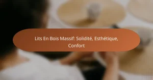Lits En Bois Massif: Solidité, Esthétique, Confort